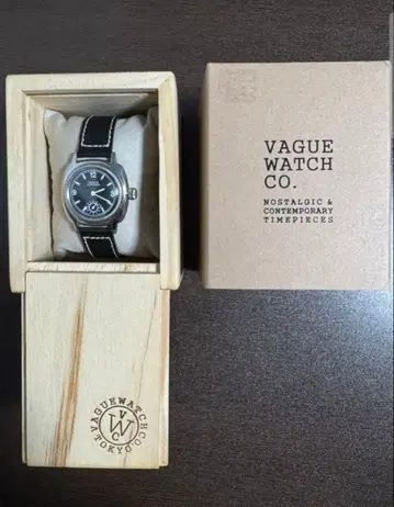VAGUE WATCH 그워치 COUSSIN 블랙