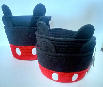 Disney 디즈니 미키 로프 수납 대소 4세트