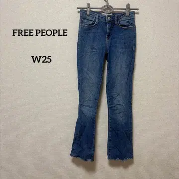 FREE PEOPLE [ W25 ] 청바지 데님 청바지