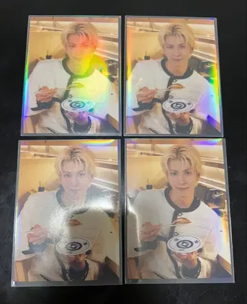 하세가와 신 쿠라스시 한정판 트레이딩 카드 4장 세트 익명 배송