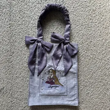 아림 라푼젤 리본 토트백 아이냥