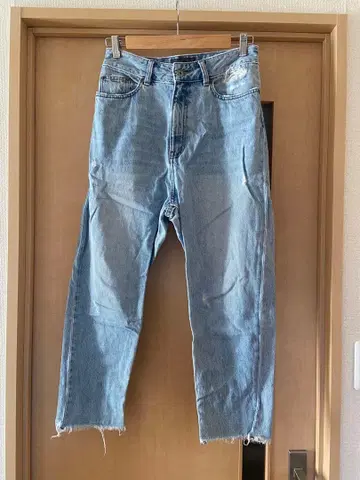 CHILD WOMEN 라이트 블루 하이웨스트 데님