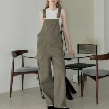 GIUNON 와이드 카고 오버롤