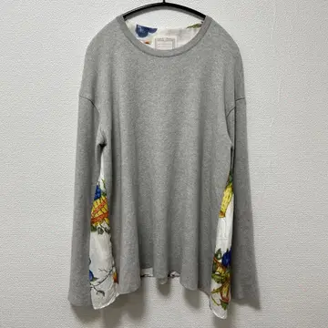 BEARDSLEY 후르츠 바스켓 니트 그레이 비어즐리