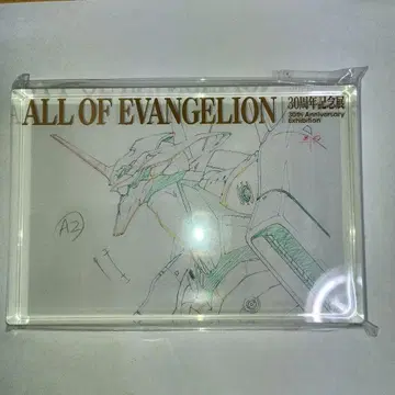 초호기 금박 아크릴 블록 ALL OF EVANGELION