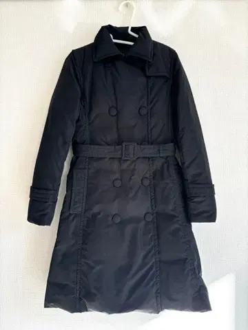 에프데 블랙 다운 자켓 벨트 포함 M