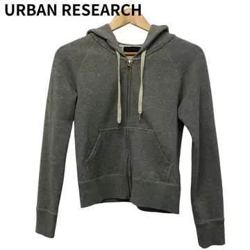 어반 리서치 그레이 집업 후디 맨투맨 더블 지퍼