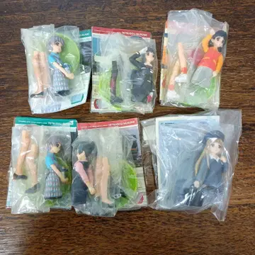 철도 아가씨 피규어 6체 미사용