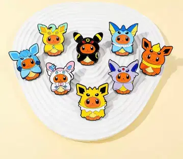 최저가 포켓몬 이브이 판초 부즈 핀 배지 8개