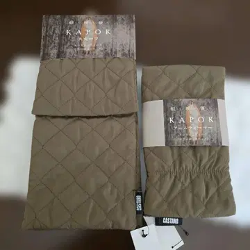 카포크 퀼팅 머플러 암워머 2종