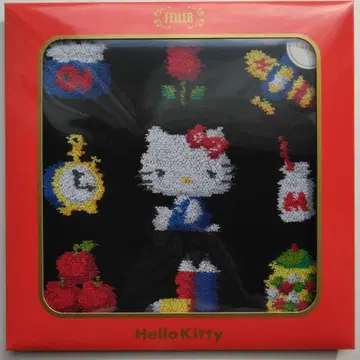 미사용 새상품 FEILER 페이러 손수건 헬로키티 레트로