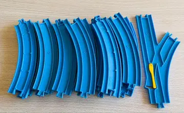 프라레일 곡선 20개 분기 1개 세트