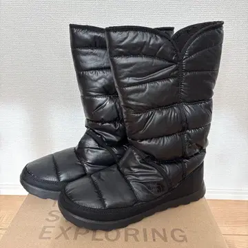 THE NORTH FACE 스노우부츠 눕시 블랙 25cm