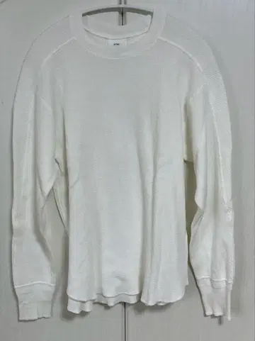 HYKE 화이트 긴팔 T셔츠 S 사이즈