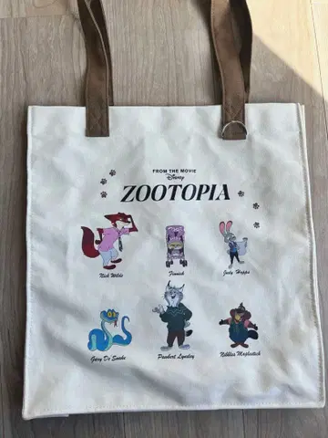당일 발송 주토피아2 토트백 아베일