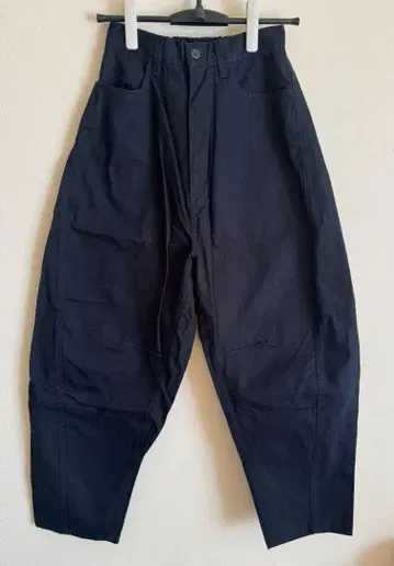 niko and 다크 네이비 코튼 와이드 팬츠 니코앤드