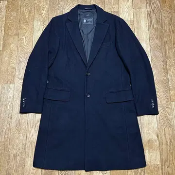 SHIPS 슈퍼 140'S 캐시미어 블렌드 멜톤 체스터 코트