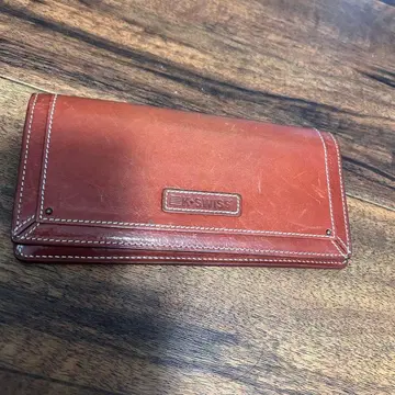 K SWISR 브라운 장지갑