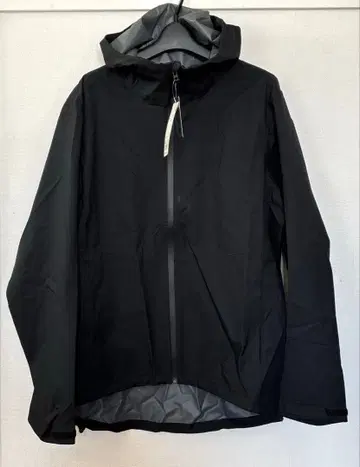 새상품 유니클로 UNIQLO 블록 테크 후드티 블랙 XL 블랙