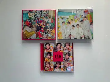 timelesz FAM CD 3가지 형태 세트 특전 포함