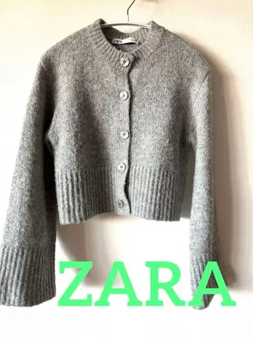 ZARA 그레이 가디건