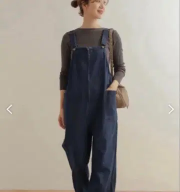 URBAN RESEARCH DOORS 오버롤 데님