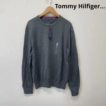 Tommy 택 포함 새상품 선물용 남성용 원포인트 스웨터