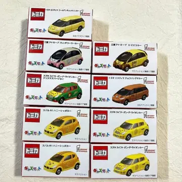 [ 미사용 ] 미스터 도넛 x 토미카 9개 세트