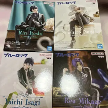블루 록 피규어 4체 세트