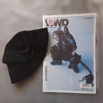 후지이 카제 버킷햇 + 잡지