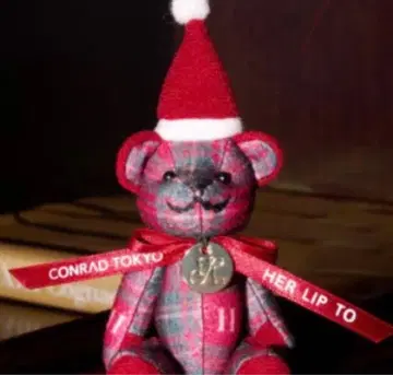 CONRAD TOKYO 산타 모자 달린 곰