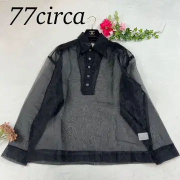 K28 미사용 새상품 F 나나나서커 폴리에스테르 시어 셔츠 여성용