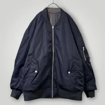 새상품 [BABYLONE] 리버서블 MA-1 루즈핏 경량 블루종