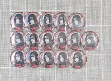 [ 도서 오늘 한정 가격 ] NARUTO 애니카페 캔뱃지 이타치 16개