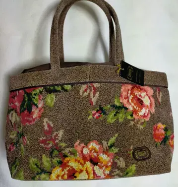 [ 미사용 ] FEILER 페이러 슈니르 직조 토트백