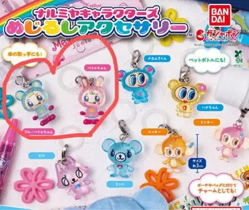 나루미야 캐릭터즈 메지루시 액세서리 베리에 블루 베리에 2체 세트