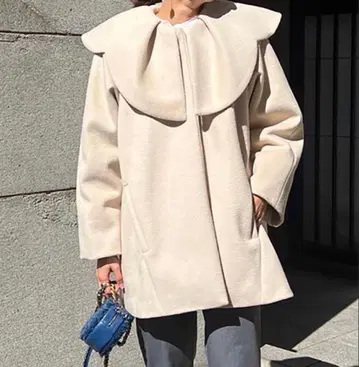 [ Bow.a ] 보우 에이 SCATTLEYA 코트 에크루