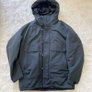 새상품급 UNIQLO +j 하이브리드 다운 오버사이즈 파카 다크 그린