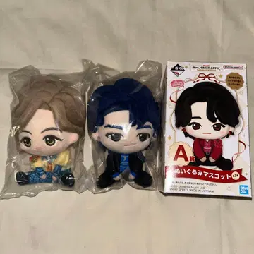 제일복권 미세스 봉제 인형 마스코트 2개 세트