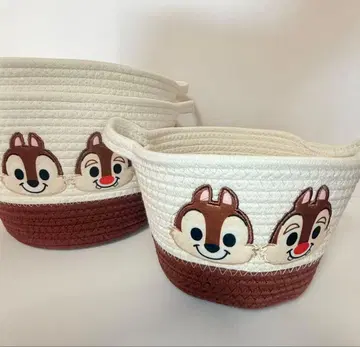 디즈니 로프 수납 칩과 데일