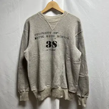 WAREHOUSE 웨어하우스 프리덤 슬리브 맨투맨 양쪽 V