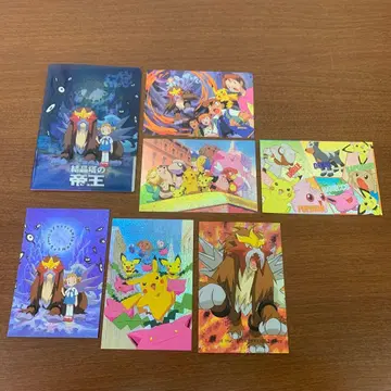 극장판 포켓몬스터  / 결정탑의 재왕 엽서 세트 (홀로그램 사양)