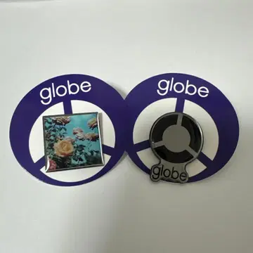 globe 30th 핀 배지 캡슐