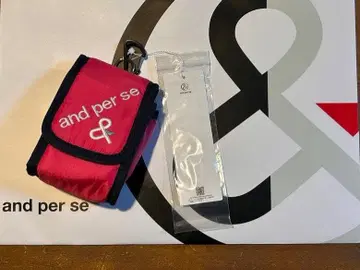 새상품! 앤퍼시 [ 라운드 케이스 ] 핑크