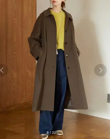 SLOBE IENA 울 모사 스텐카라 코트