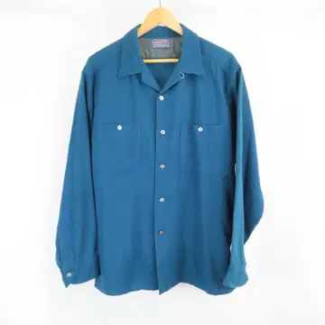 50s VINTAGE PENDLETON 오버 사이즈 오픈 카라 셔츠