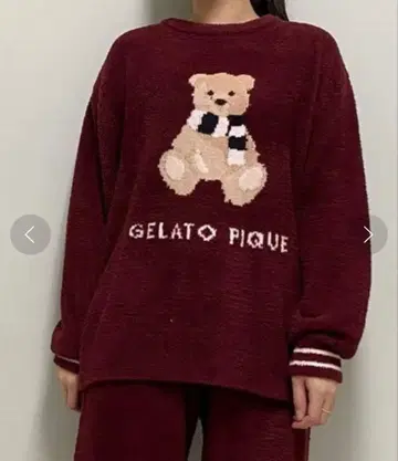 gelato pique 풀오버 & 롱 팬츠 상하의 세트