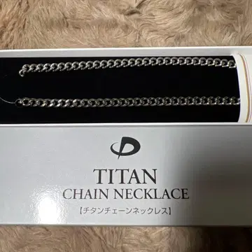 파이텐(phiten) 티타늄 체인 목걸이 순수 티타늄 채용 경량 50cm
