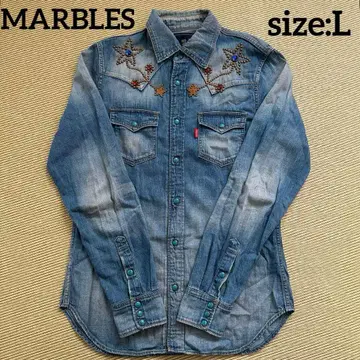 MARBLES 데님 자켓 [ L ]