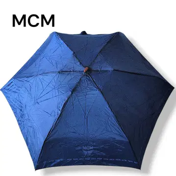 MCM 에무시엠 접이식 우산 네이비 부속품 포함
